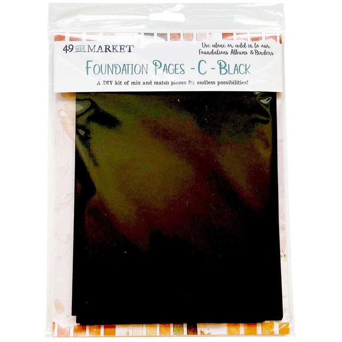 Memory Journal Foundations Pages C - Black