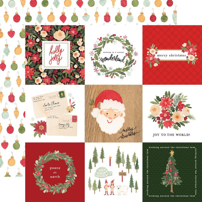 Letters To Santa - 4"X4" Journaling Cards