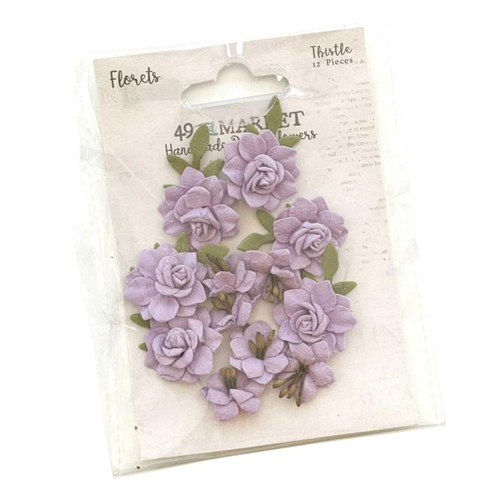 Florets Paper Flowers - Thistle