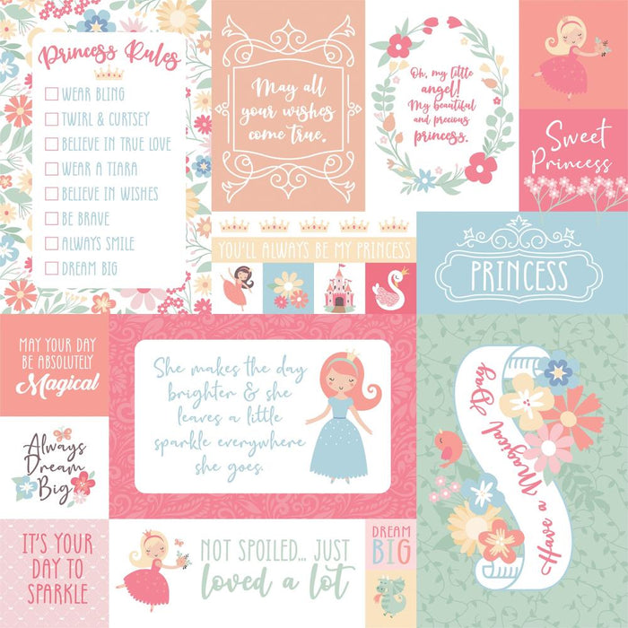 Our Little Princess - Multi Journaling Cards